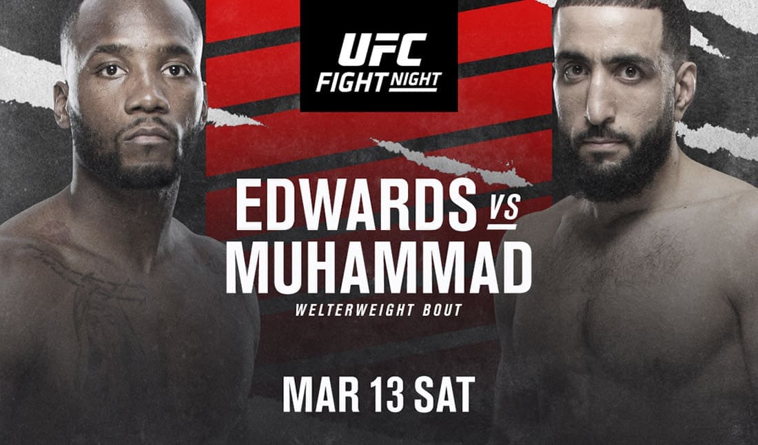UFC Fight Night 187: Эдвардс - Мухаммад дата проведения, кард, участники и результаты