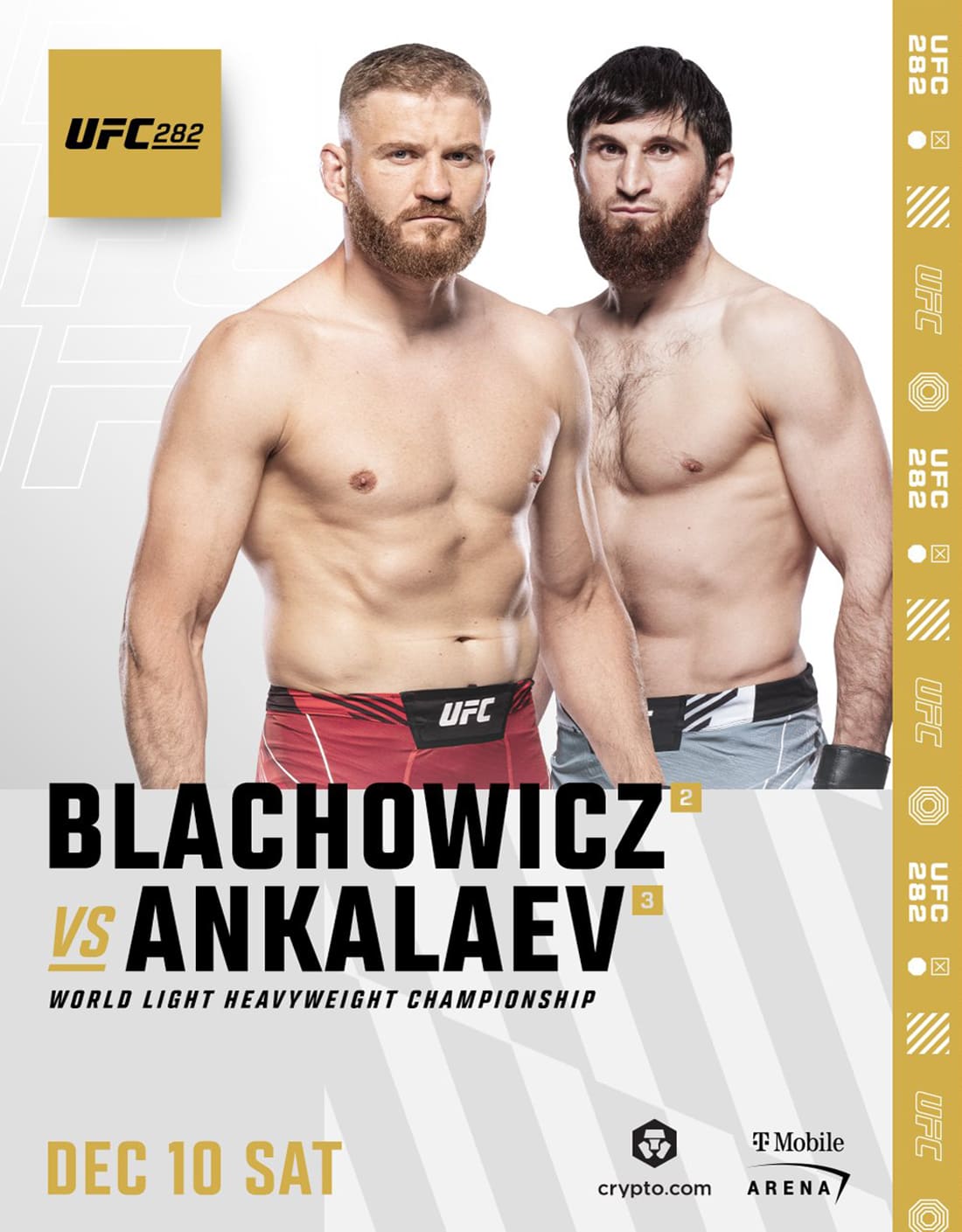 UFC 282: Блахович - Анкалаев дата проведения, кард, участники и результаты