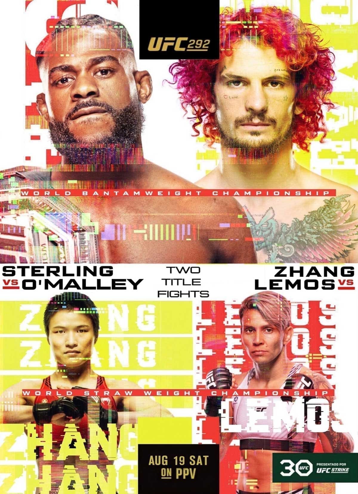 UFC 292: Стерлинг - О'Мэлли дата проведения, кард, участники и результаты