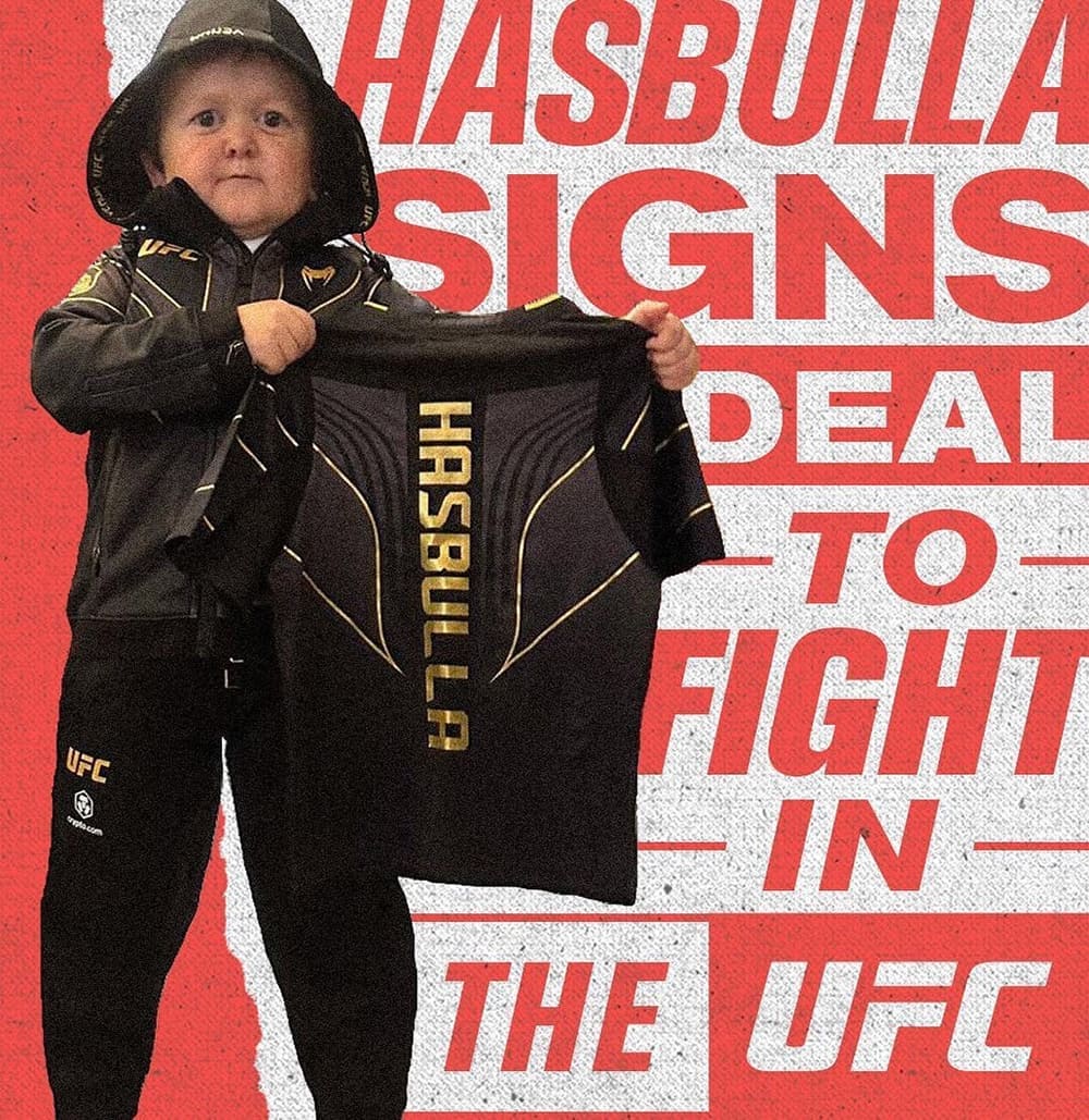Российский блогер Хасбик сделал заявление о подписании в UFC
