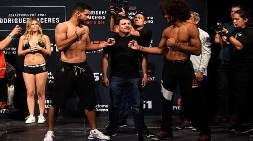 UFC Fight Night 92: процедура официального взвешивания