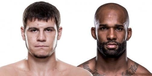 Никита Крылов против Джими Манувы на UFC Fight Night 83 в Лондоне