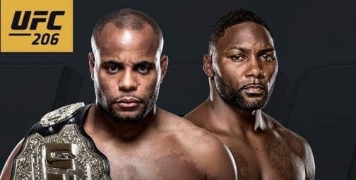 Даниэль Кормье против Энтони Джонсона на UFC 206 в Торонто