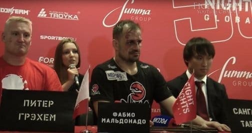 Фабио Мальдонадо о поединке с Федором Емельяненко