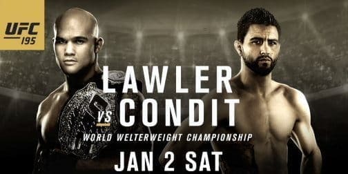 UFC 195: прямая онлайн трансляция