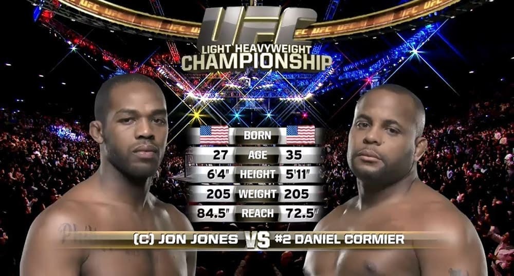 Видеоархив: Джон Джонс против Даниэля Кормье на UFC 182 в 2015 году
