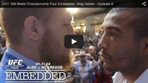 UFC 189 Embedded