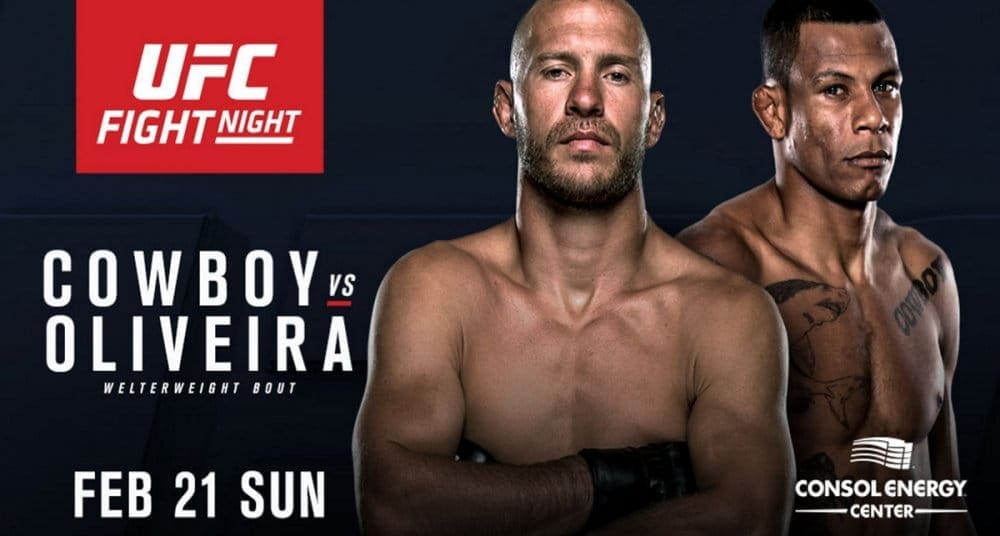Ковбой против Ковбоя – новый мэйнивент турнира UFC Fight Night 83