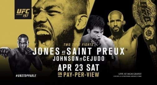 UFC 197: прямая онлайн трансляция