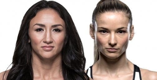 Карла Эспарза против Марины Мороз на UFC Fight Night 112 в Оклахоме