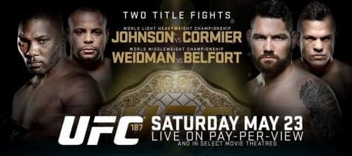 UFC 187: обратный отсчет