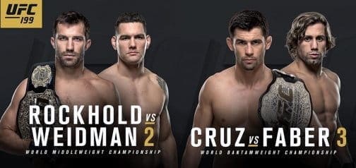 Рокхолд против Вайдмэна и Круз против Фэйбера на UFC 199 в Лос-Анджелесе