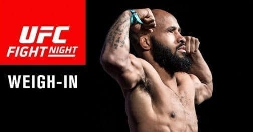 UFC on FOX 24: результаты официального взвешивания