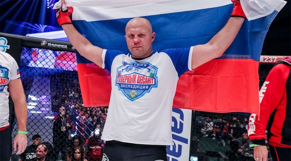 Первый российский турнир Bellator с участием Федора Емельяненко объявлен официально