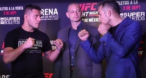 UFC Fight Night 98: лицом к лицу