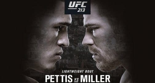 Энтони Петтис против Джима Миллера на UFC 213 в Лас-Вегасе