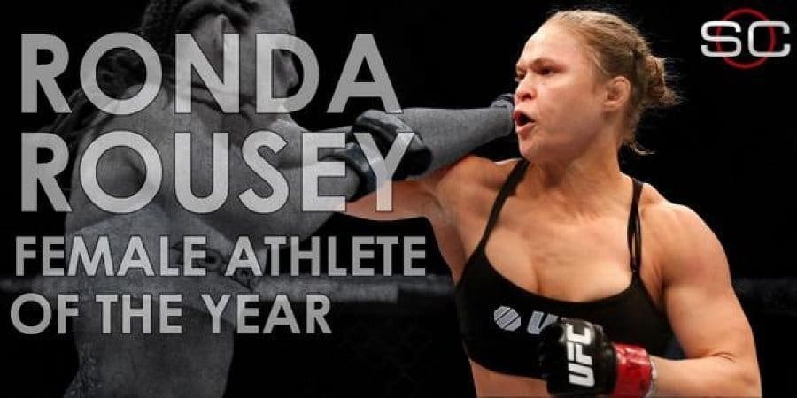 Ронда Роузи признана «Лучшим атлетом-женщиной» по версии ESPN Espy Awards 2014