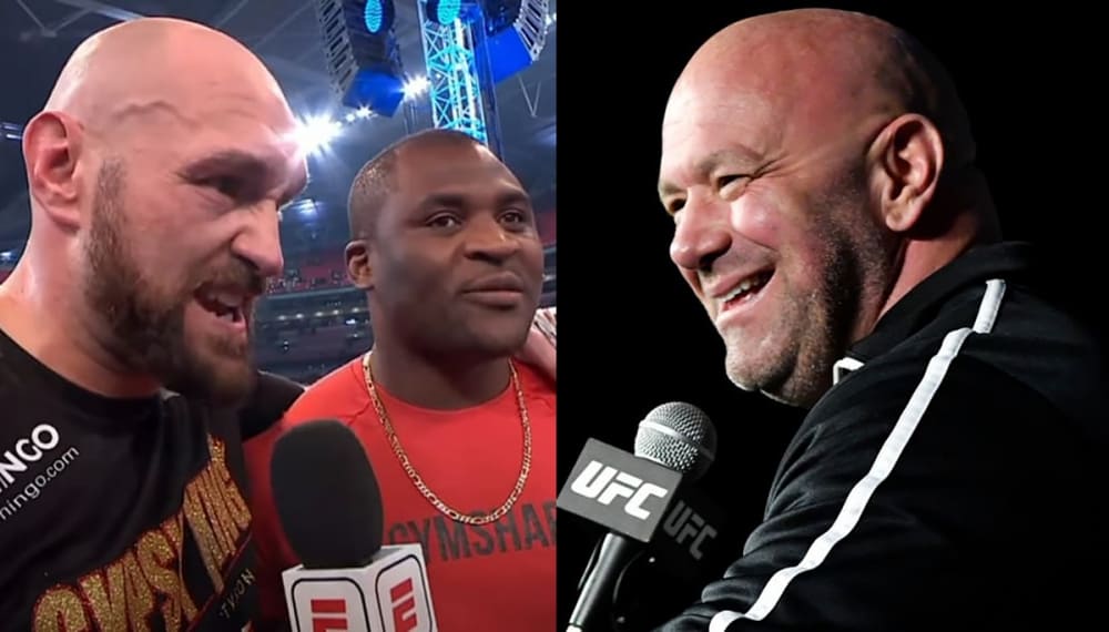 Президент UFC ответил Фрэнсису Нганну по поводу боя с Тайсоном Фьюри