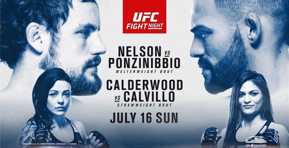 UFC Fight Night 113: прямая трансляция