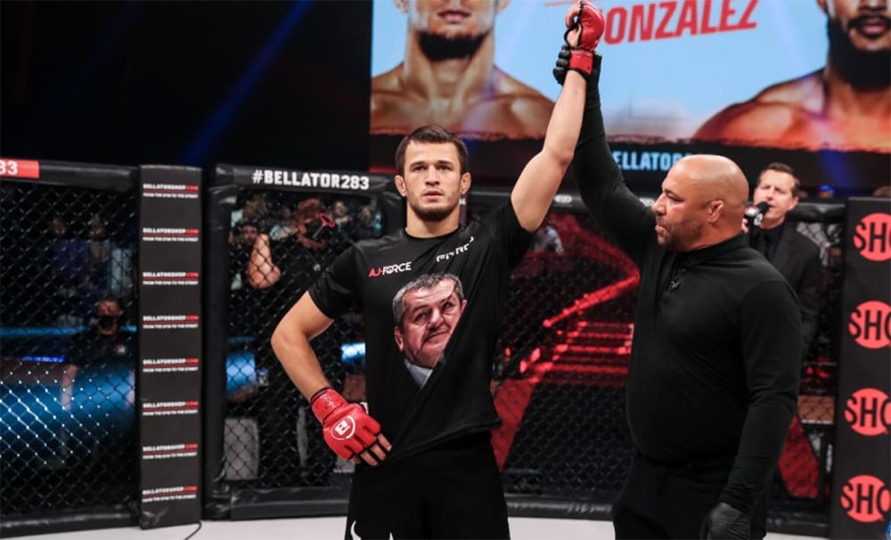 Усман Нурмагомедов возглавил рейтинг легковесов Bellator