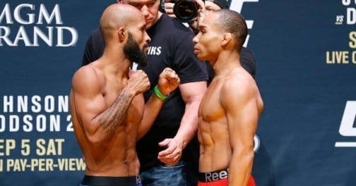 UFC 191: процедура официального взвешивания