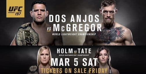 UFC 197: промо-видео