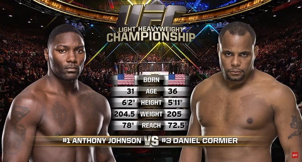 Видеоархив: Даниэль Кормье против Энтони Джонсона на UFC 187 в Лас-Вегасе