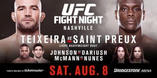 UFC Fight Night 73: видео и результаты