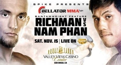 Нам Фан против Майка Ричмена на Bellator 131