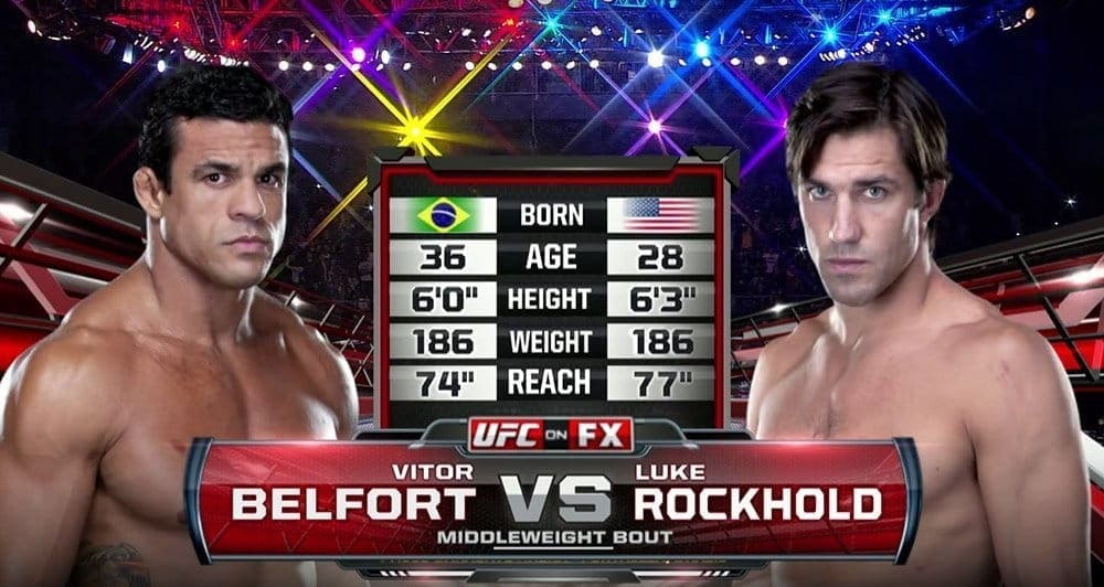 Видеоархив: Витор Белфорт против Люка Рокхолда на UFC on FX 8 в 2013 году