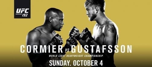 UFC 192: прямая онлайн трансляция