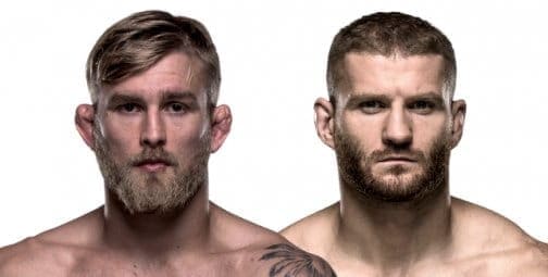 Александр Густафссон против Яна Блаховича на UFC Fight Night 93 в Гамбурге