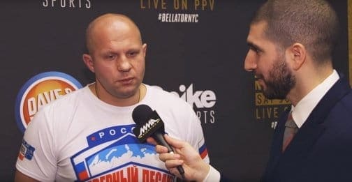 Федор Емельяненко: «Bellator привлекает честной работой, чего не могу сказать о UFC»