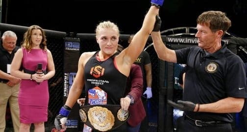 Яна Куницкая лишилась титула Invicta FC в легчайшем весе