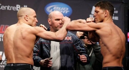 Джордж Сент-Пьерр готов драться с Ником Диасом