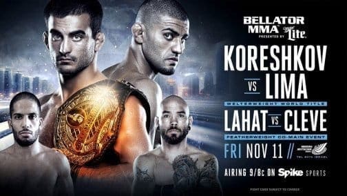 Андрей Корешков против Дагласа Лимы на Bellator 163 в Тель-Авиве
