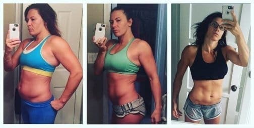 Кэт Зингано сбросила 30 фунтов к поединку с Джулианной Пенья