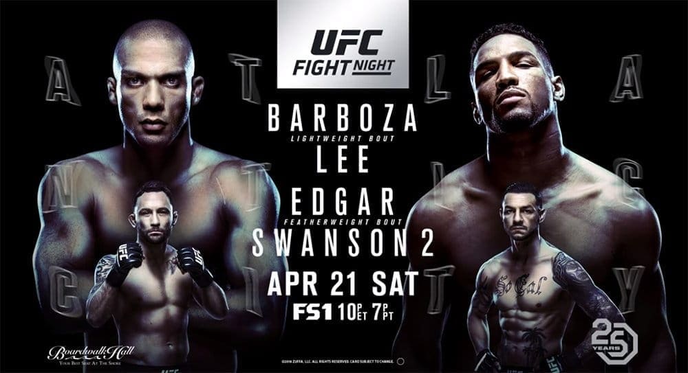 UFC Fight Night 128: прямая трансляция