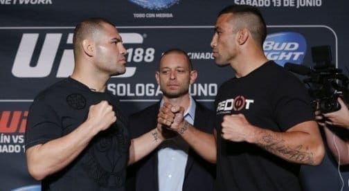 Фабрисио Вердум против Кейна Веласкеса на UFC 196 в Лас-Вегасе