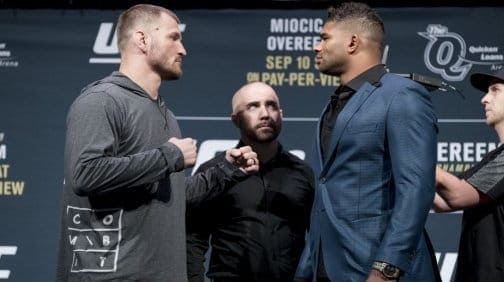 UFC 203: лицом к лицу