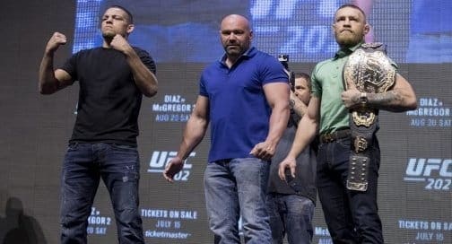 План Конора МакГрегора: «Реванш с Диасом на UFC 202, защита титула в полулегком весе, третий бой с Диасом»