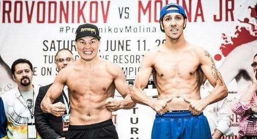Бокс: Руслан Проводников против Джона Молины
