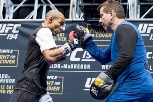 UFC 194: открытая тренировка