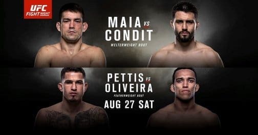 UFC on FOX 21: видео и результаты