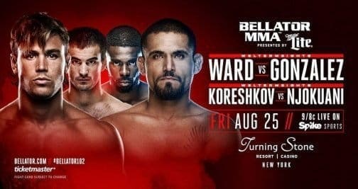 Андрей Корешков против Чиди Нжокуани на Bellator 182 в Вероне