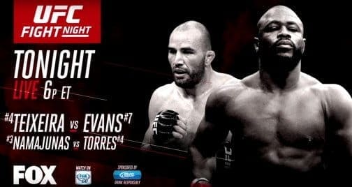 UFC on FOX 19: прямая онлайн трансляция