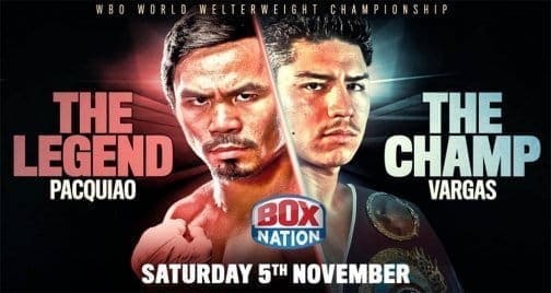 Бокс: Мэнни Пакьяо против Джесси Варгаса