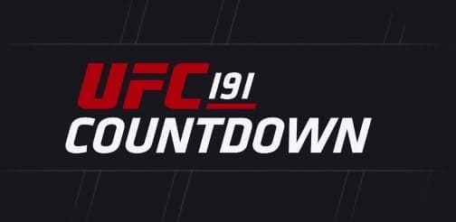 UFC 191: обратный отсчет