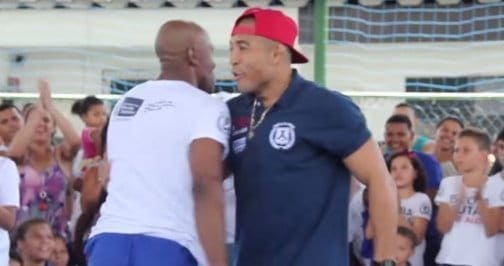 Jose Aldo Plays Capoeira