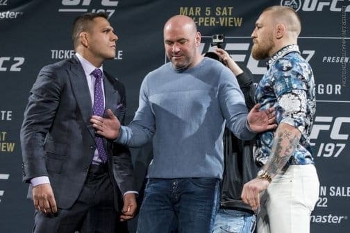 UFC 197: лицом к лицу